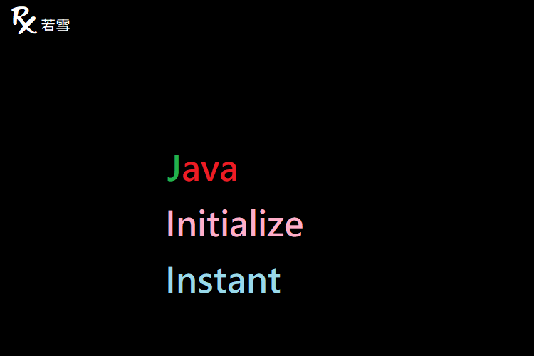 Initialize Instant in Java - Java 147