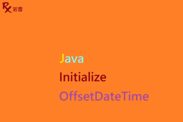 Initialize OffsetDateTime in Java - Java 147