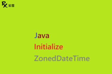 Initialize ZonedDateTime in Java - Java 147