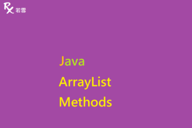 Java ArrayList Methods - Java 147