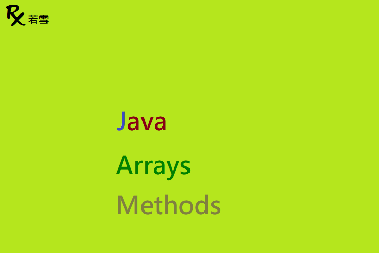 Java Arrays Methods - Java 147
