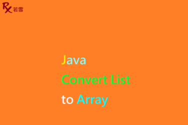 Java Convert List to Array - Java 147
