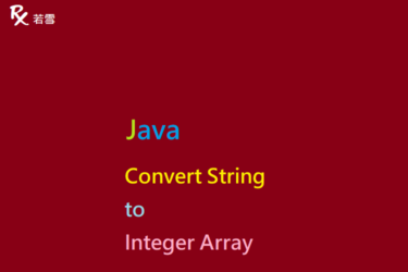 Java Convert String to Integer Array - Java 147