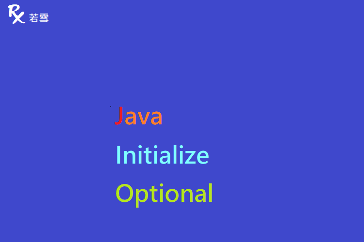 Initialize Optional in Java - Java 147