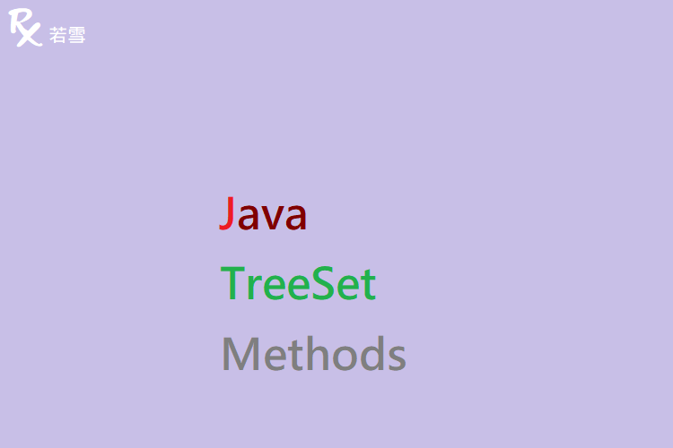 Java TreeSet Methods - Java 147