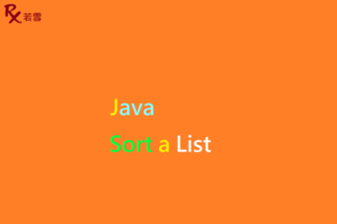Sort a List in Java - Java 147