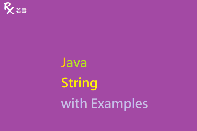 String in Java with Examples - Java 147